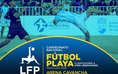 Comienza la Liga de Fútbol Playa 2025 en Iquique